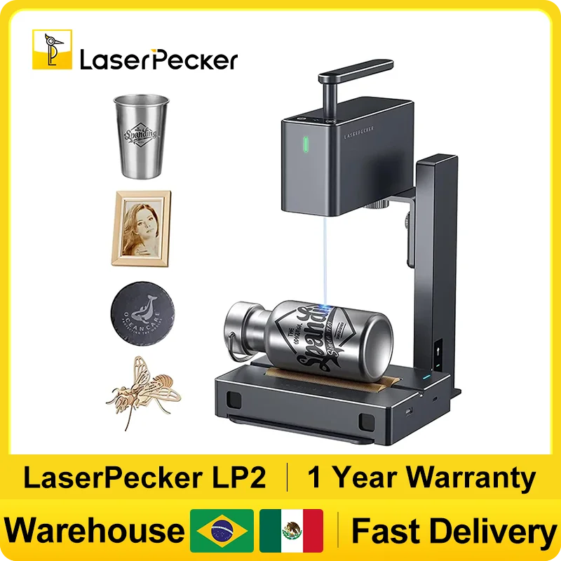 Industrial Laser Engraving Machine - 60W LASERPECK 2 Khắc Hàng Mới