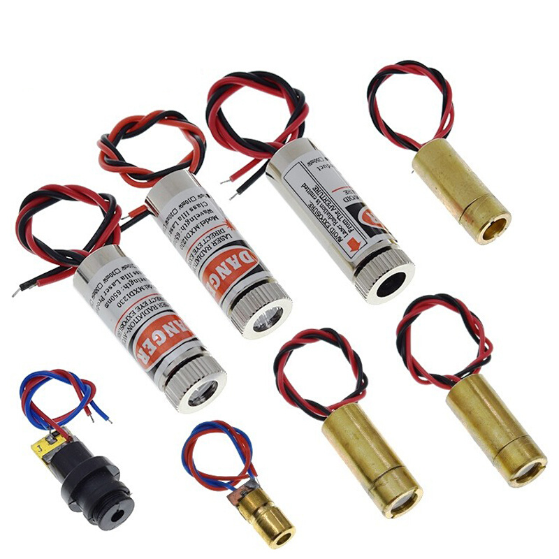 Industrial Laser Module - 650nm 5mW Red Point / Line