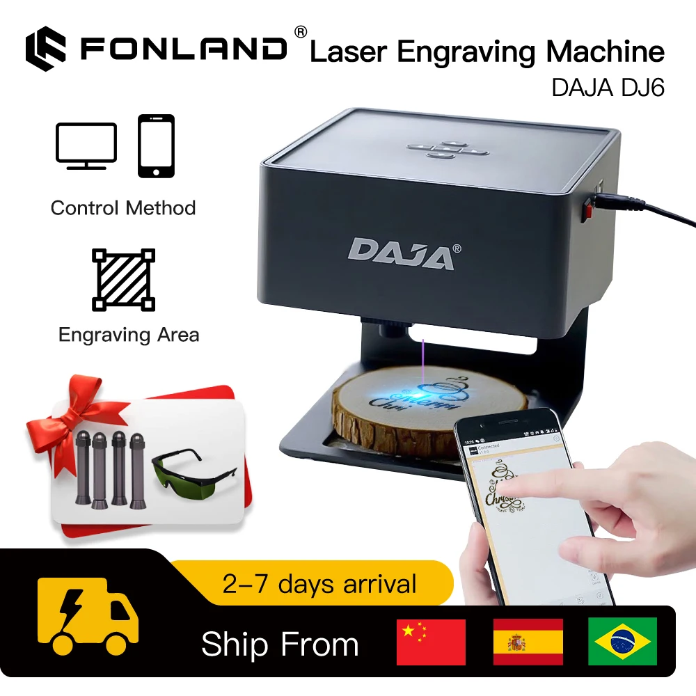 Industrial Laser Engraving Machine - DAJA Laser Engraver CNC DIY DJ6