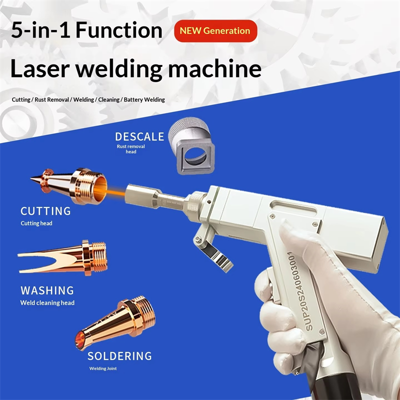 Handheld Laser Welding Machine - New Handheld High-Power 4-in-1 Laser Welding