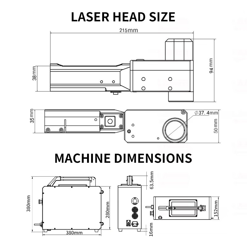 Backpack Portable Type Handhel - đánh giá và giá Industrial Laser Price