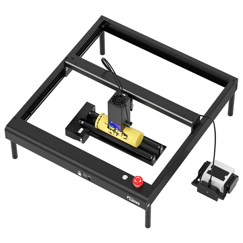 20W Laser Engraver U20 Laser E - đánh giá và giá Air Assist Pump Laser