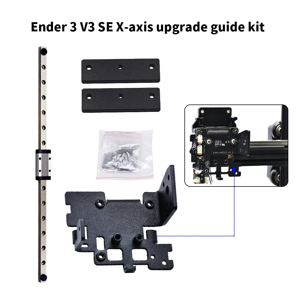 Ender-3 V3 SE Y-axis Dual Line - đánh giá và giá Creality Printer K1