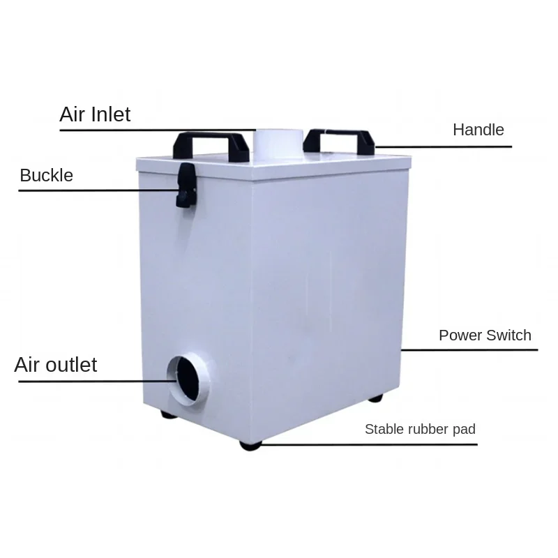 120W Industrial Pure Air Fume  - đánh giá và giá Industrial Laser Fume Extractor