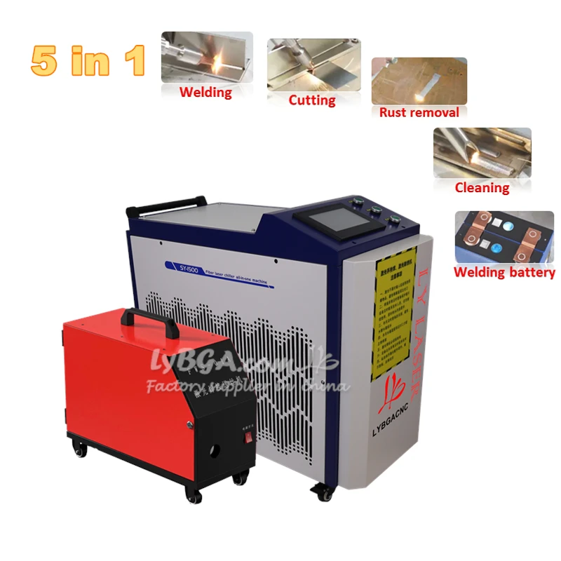 Laser Cleaning Machine 5In1 Ha - đánh giá và giá Handheld Laser Welding Machine