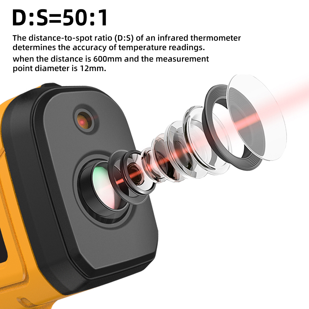 BSIDE -50~1400C Infrared Therm - đánh giá và giá Industrial Infrared Laser