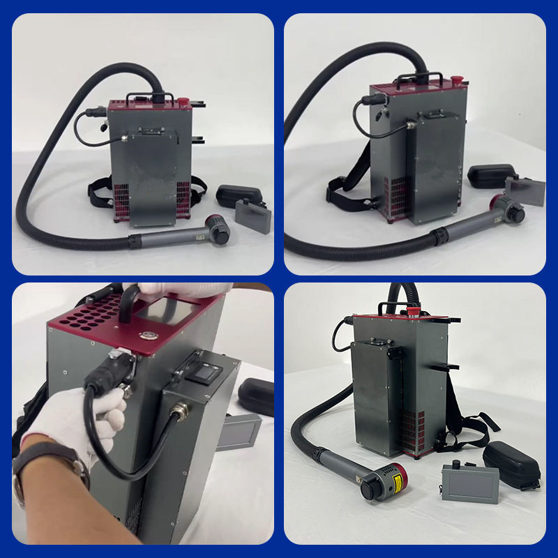 Backpack Portable Type Handhel - đánh giá và giá Industrial Laser Cleaner Price