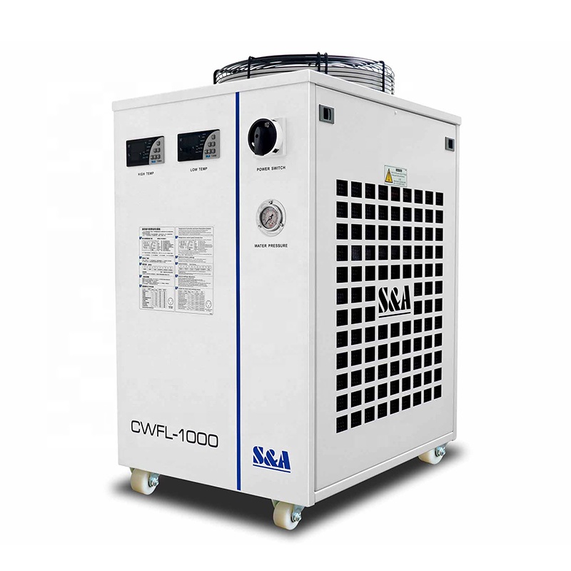 S&A CWFL-1000 1000W 1KW Water  - đánh giá và giá Fiber Laser Cutting Machine