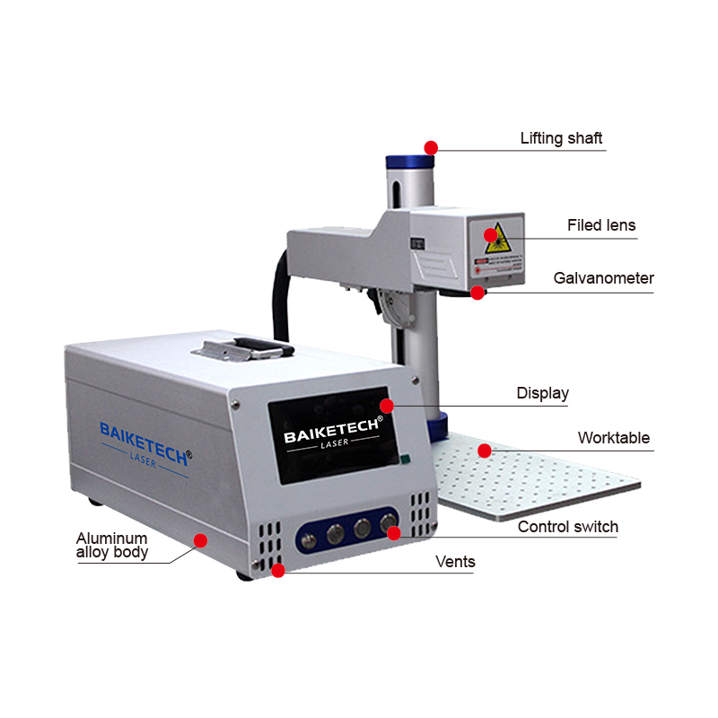High-Speed 20W/30W Fiber Laser - đánh giá và giá Industrial Laser Engraving Machine