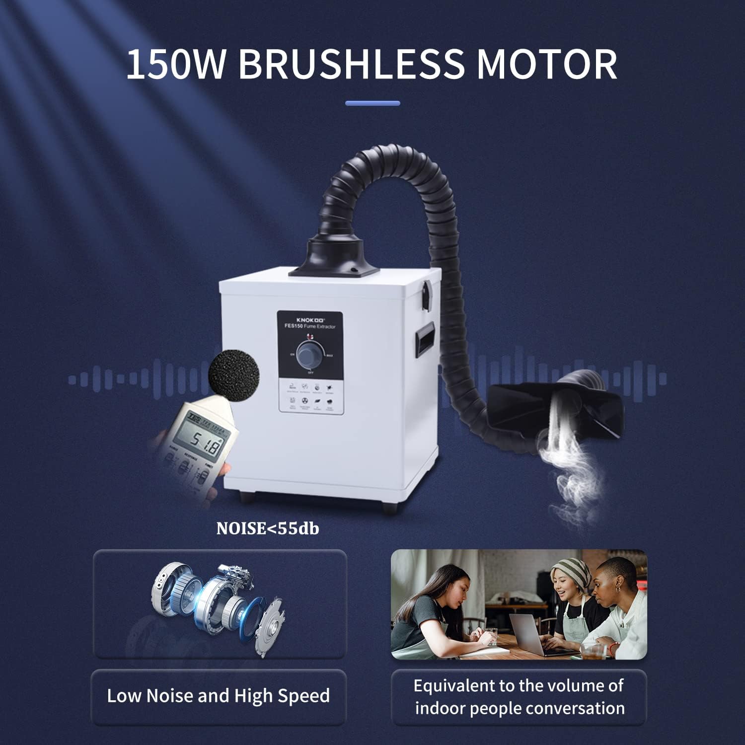 KNOKOO FES150 Industrial Laser - đánh giá và giá Industrial Laser Fume Extractor