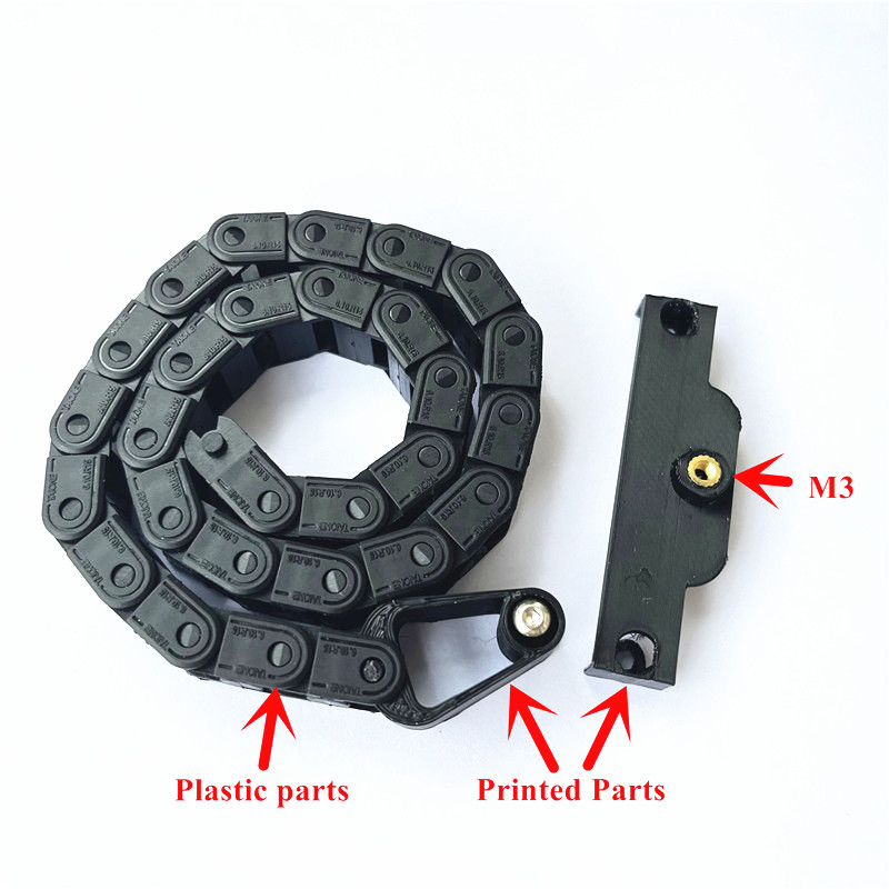 1pcs Flashforge Adventurer 5M  - đánh giá và giá Drag Chain Cnc