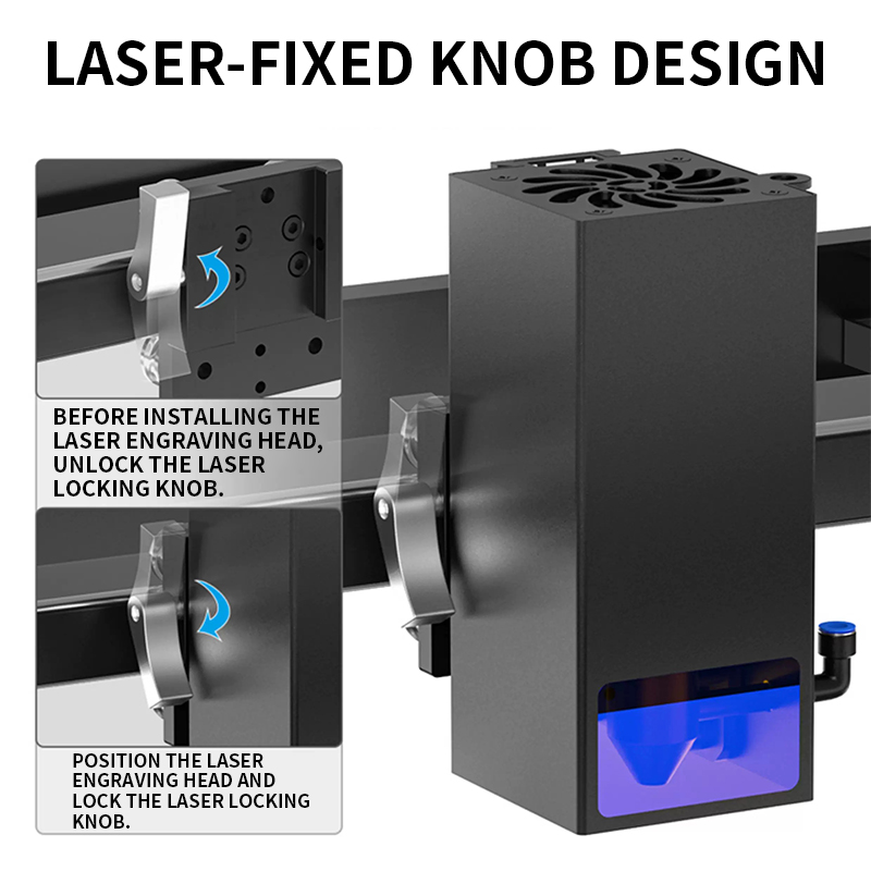 20W Laser Engraver  U20 Laser  - đánh giá và giá Air Assist Pump Laser
