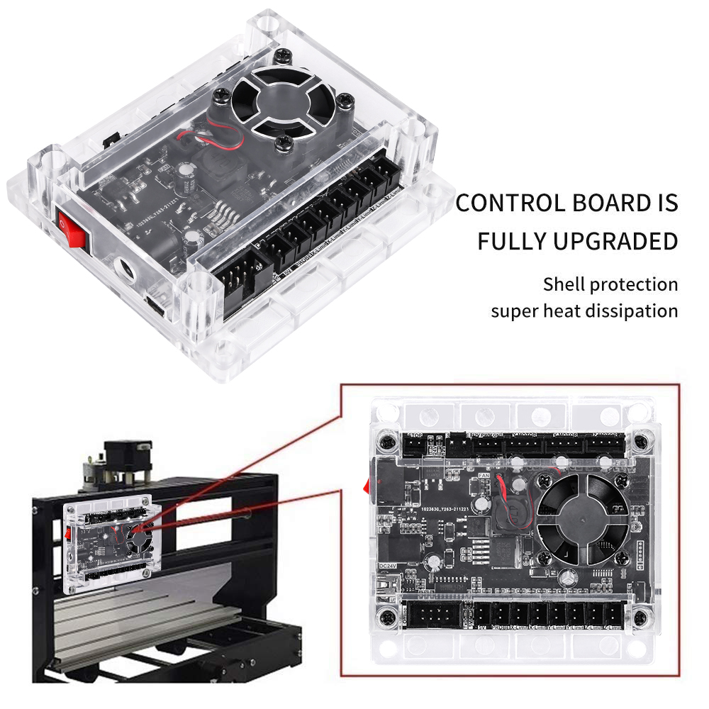 GRBL 1.1 Cổng USB Khắc CNC Máy - đánh giá và giá Laser Controller Board