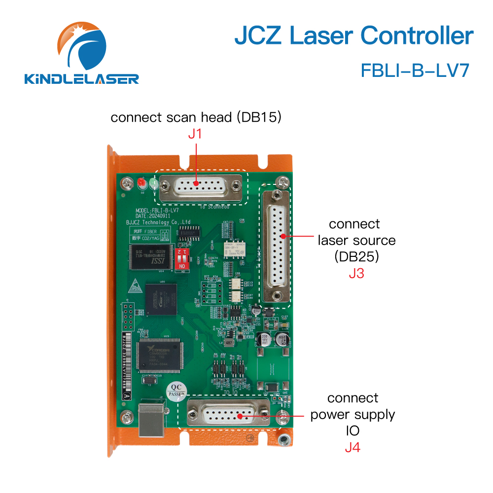 Original BJJCZ FBLI-B-LV7A Fib - đánh giá và giá Laser Controller Board