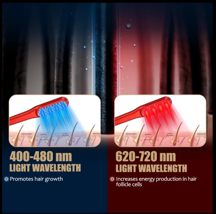 Laser Hair Growth Comb, Red Li - đánh giá và giá Industrial Laser Beam