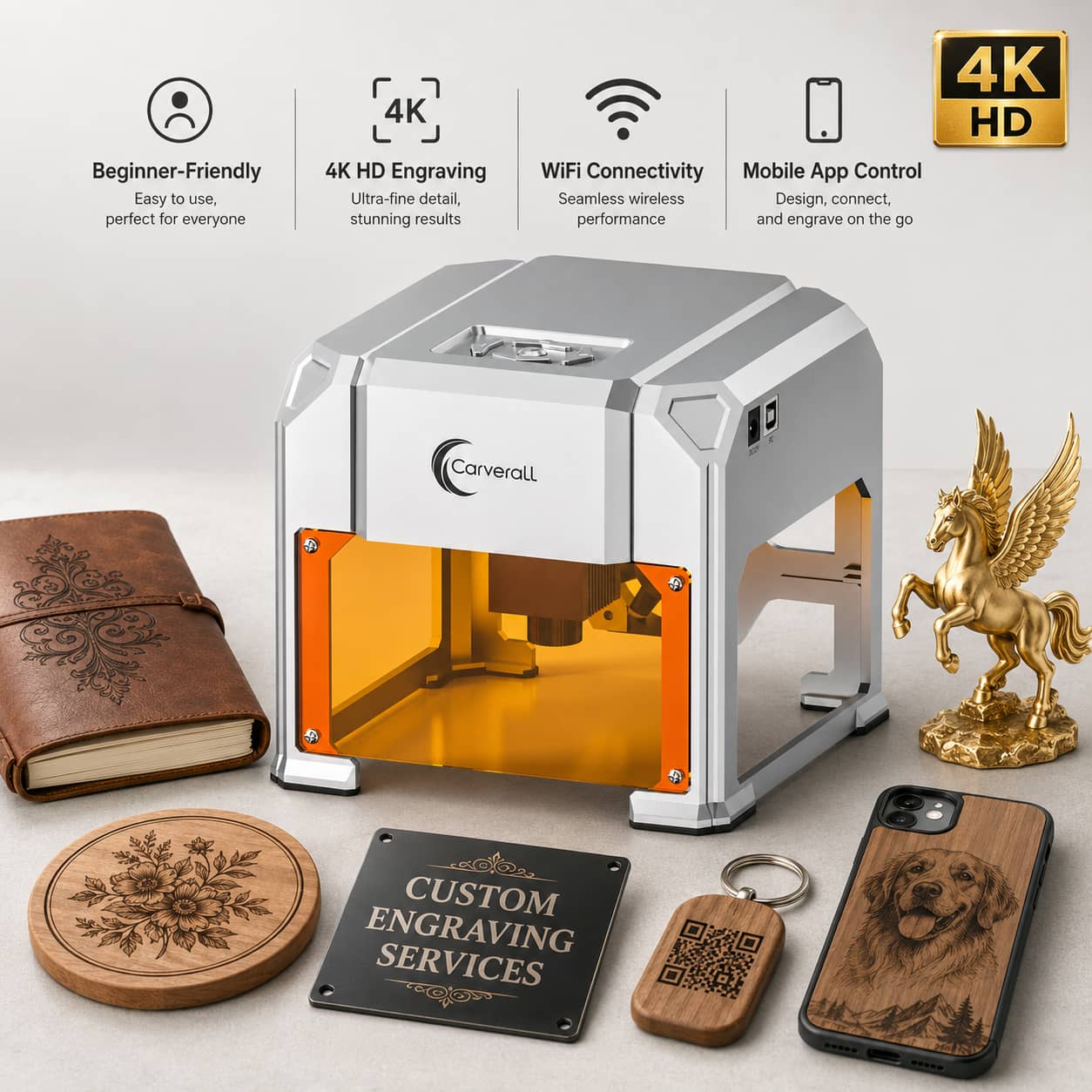 Carverall Laser Engraver Machi - đánh giá và giá Fiber Laser Cutting Machine