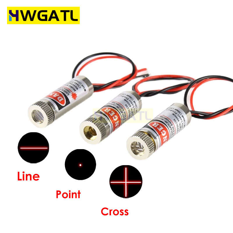 650nm 5mW Red Point / Line / C - đánh giá và giá Industrial Laser Module