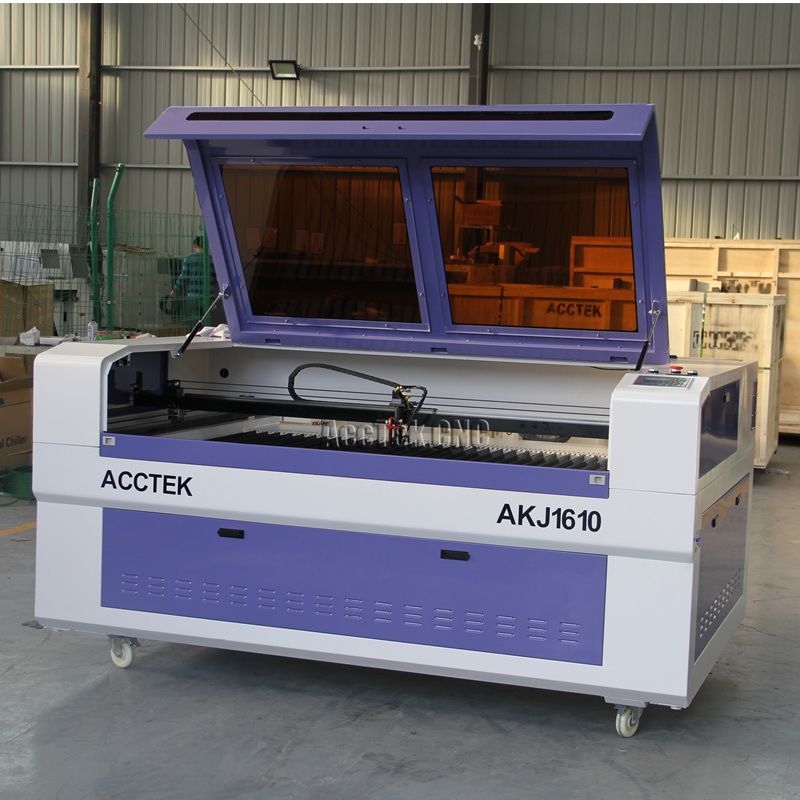 Jinan ACCTEK AKJ1610 CO2 Laser - đánh giá và giá Co2 Laser Engraving Machine