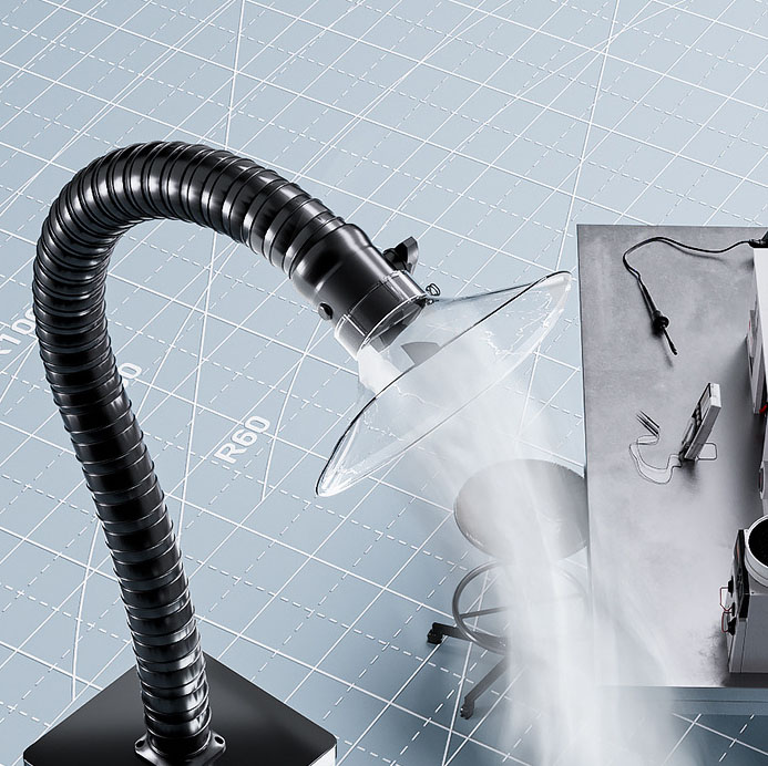 Air Cleaning Equipment Hepa Po - đánh giá và giá Industrial Laser Fume Extractor