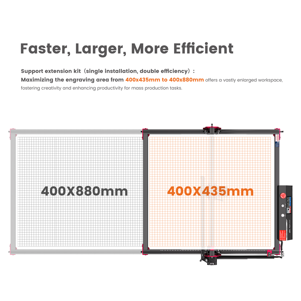 AlgoLaser DIY KIT MK2 10W Lase - đánh giá và giá Industrial Laser Engraving Machine
