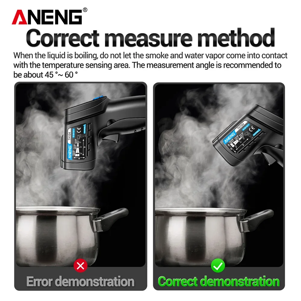 ANENG TH104 Infrared Handheld  - đánh giá và giá Industrial Infrared Laser