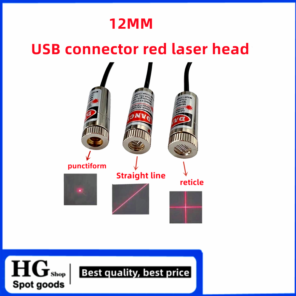 12mm 5mw adjustable focus red  - đánh giá và giá Industrial Laser Module