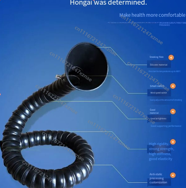 1M Flexible Smoke Exhaust Hose - đánh giá và giá Industrial Laser Fume Extractor