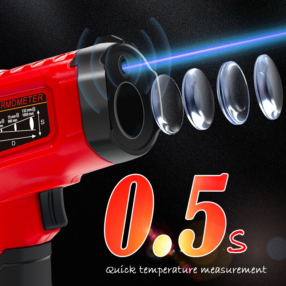 TOOLTOP ET6530C -50°C-600°C Ha - đánh giá và giá Industrial Infrared Laser