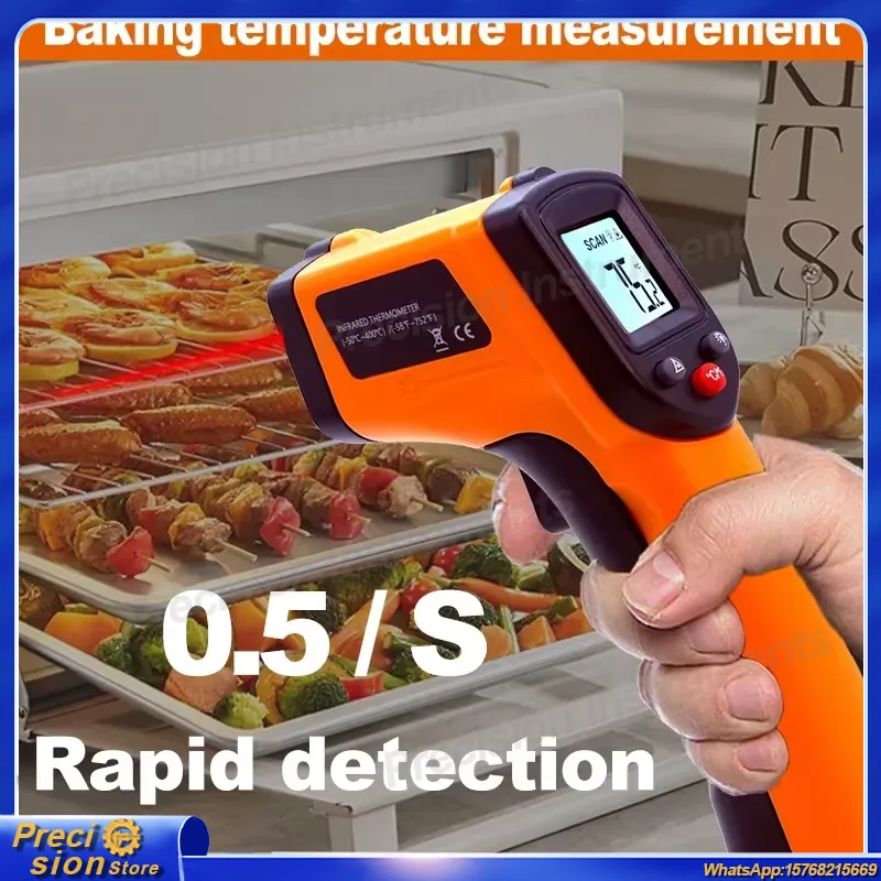 Infrared Thermometer Gun Non C - đánh giá và giá Industrial Infrared Laser