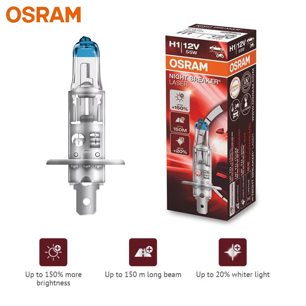 OSRAM Night Breaker Laser H1 H - đánh giá và giá Industrial Laser Beam
